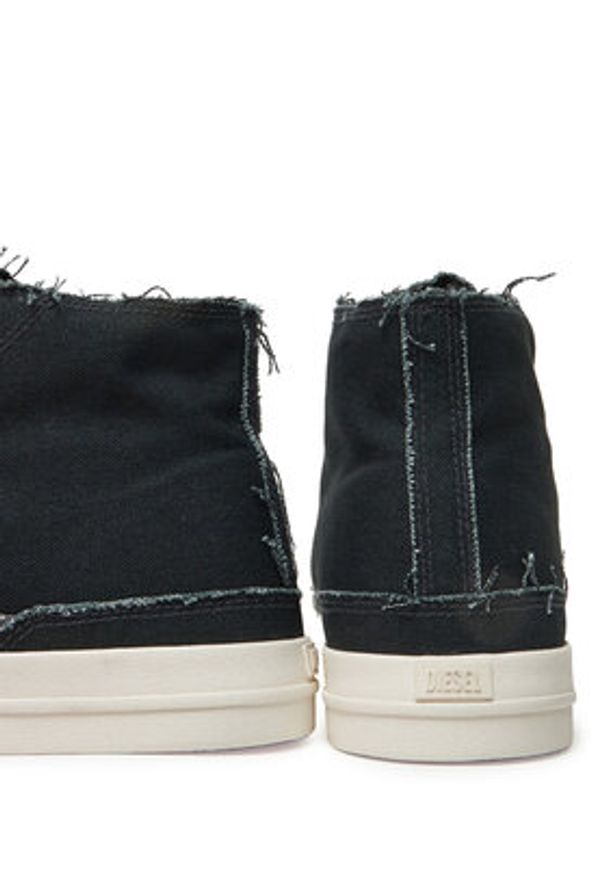 Diesel Trampki High-Top Y03505PR012 HA688 Czarny. Kolor: czarny. Materiał: materiał