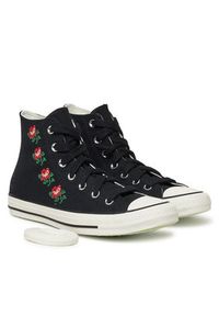 Converse Trampki Chuck Taylor All Star Rose Cross Stitch A13657C Czarny. Kolor: czarny. Materiał: materiał #5