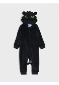 Sinsay - Pajacyk z kapturem How to Train Your Dragon - czarny. Kolor: czarny #1