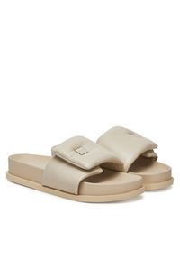Armani Exchange Klapki XDP061 XV926 01819 Écru. Materiał: skóra #3