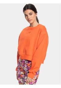 Roxy Bluza Ess Nrj Cn Otlr ERJFT04670 Pomarańczowy Regular Fit. Kolor: pomarańczowy. Materiał: bawełna