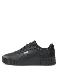 Puma Sneakersy Carina 2.0 Jr 386185 10 Czarny. Kolor: czarny. Materiał: skóra
