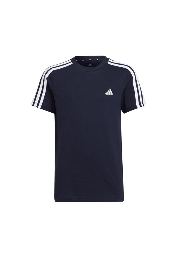 Adidas - Koszulka dziecięca adidas Essentials. Kolor: biały, niebieski, wielokolorowy