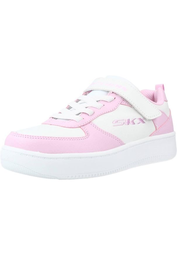 skechers - Tenisówki Skechers Model Court 92 Kolor Rose. Kolor: różowy. Materiał: materiał, syntetyk