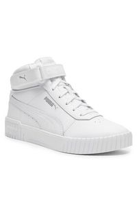 Puma Sneakersy Carina Mid Jr 38737602 Biały. Kolor: biały. Materiał: skóra #7