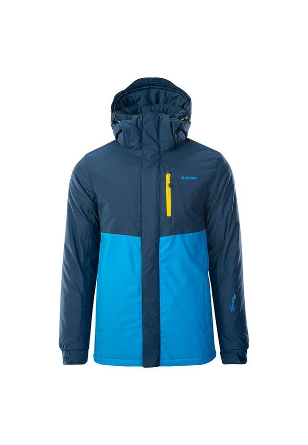 Hi-tec - Męska Kurtka Narciarska Namparo. Kolor: niebieski. Sezon: zima. Sport: narciarstwo