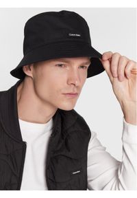 Calvin Klein Kapelusz Bucket K50K510486 Czarny. Kolor: czarny. Materiał: bawełna, materiał
