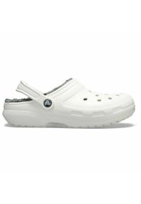 Crocs - Chodaki Lined Clog U. Zapięcie: bez zapięcia. Kolor: szary, biały, wielokolorowy. Materiał: materiał, syntetyk. Szerokość cholewki: normalna. Sport: turystyka piesza