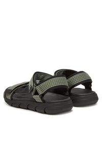 Rieker Sandały 20805-54 Czarny. Kolor: czarny. Materiał: materiał #5