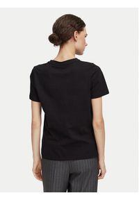 TOMMY HILFIGER - Tommy Hilfiger T-Shirt Script WW0WW43459 Czarny Regular Fit. Kolor: czarny. Materiał: bawełna #5