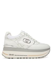Liu Jo Sneakersy Plus 01 BF5011 PX776 Biały. Kolor: biały. Materiał: skóra
