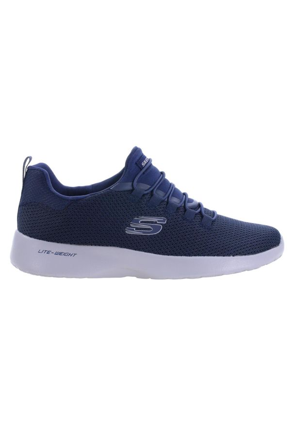 skechers - Buty na co dzień na trening męskie SKECHERS DYNAMIGHT siateczka. Okazja: na co dzień. Kolor: niebieski. Sport: fitness