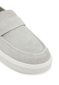 Calvin Klein Półbuty Moccasin Sue Unlined HM0HM01819 Szary. Kolor: szary. Materiał: skóra, zamsz