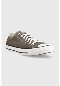Converse - Tenisówki Chuck Taylor All Star. Nosek buta: okrągły. Zapięcie: sznurówki. Kolor: szary. Materiał: guma #8