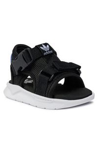 Adidas - adidas Sandały 360 3.0 HQ6050 Czarny. Kolor: czarny. Materiał: mesh, materiał #3