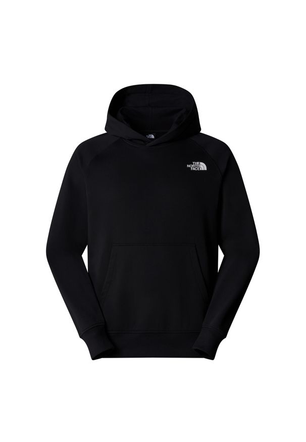 The North Face Bluza Raglan Redbox Nf0A89F9Ky4. Kolor: czarny. Długość rękawa: raglanowy rękaw