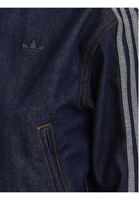 Adidas - adidas Kurtka jeansowa Firebird KQ6491 Granatowy Slim Fit. Kolor: niebieski. Materiał: bawełna #2