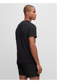 BOSS - Boss T-Shirt 50491706 Czarny Regular Fit. Kolor: czarny. Materiał: bawełna