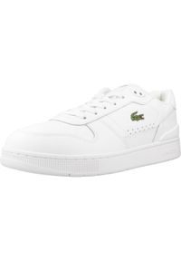 Tenisówki Lacoste Model T-clip Set Kolor Biały. Kolor: biały. Materiał: tkanina, skóra, guma, materiał, syntetyk. Sport: turystyka piesza
