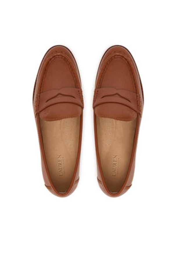 Lauren Ralph Lauren - LAUREN RALPH LAUREN Mokasyny Wynnie 802P09042002 Brązowy. Kolor: brązowy. Materiał: skóra