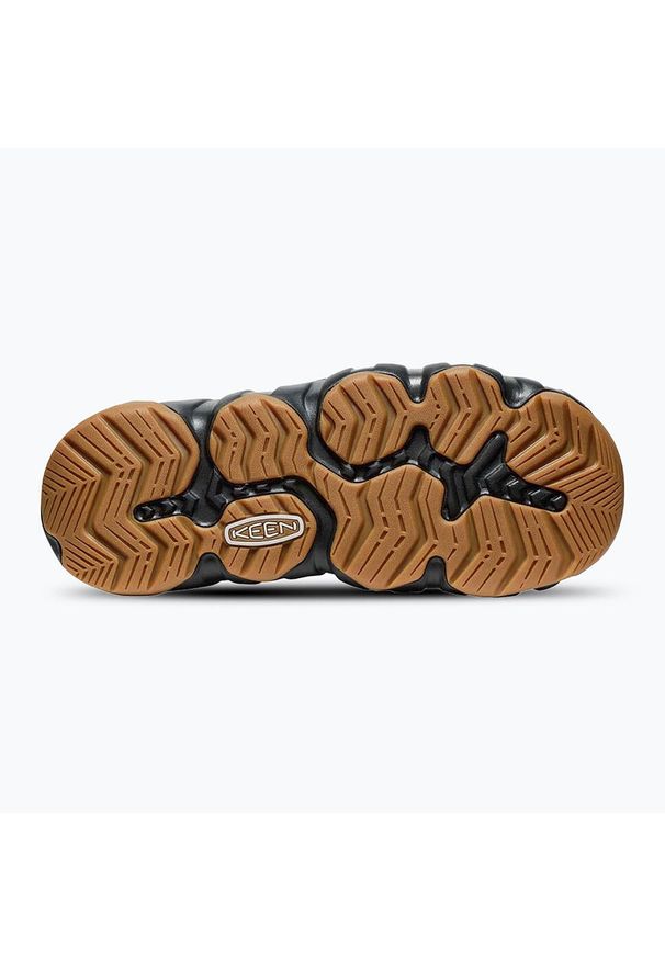 keen - Sandały męskie KEEN Hyperport Fisherman Leather. Kolor: brązowy