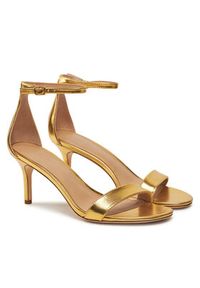 Lauren Ralph Lauren - LAUREN RALPH LAUREN Sandały 802978207001 Złoty. Kolor: złoty. Materiał: skóra #3
