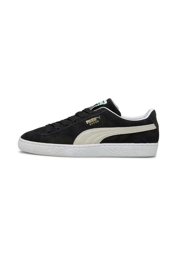 Buty do chodzenia męskie Puma Suede Classic XXI. Zapięcie: sznurówki. Kolor: biały, wielokolorowy, czarny. Materiał: zamsz, materiał, syntetyk, skóra. Szerokość cholewki: normalna. Model: Puma Suede. Sport: turystyka piesza