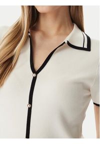 Morgan Sweter 261-MTOIRI Kremowy Regular Fit. Kolor: kremowy. Materiał: wiskoza #4