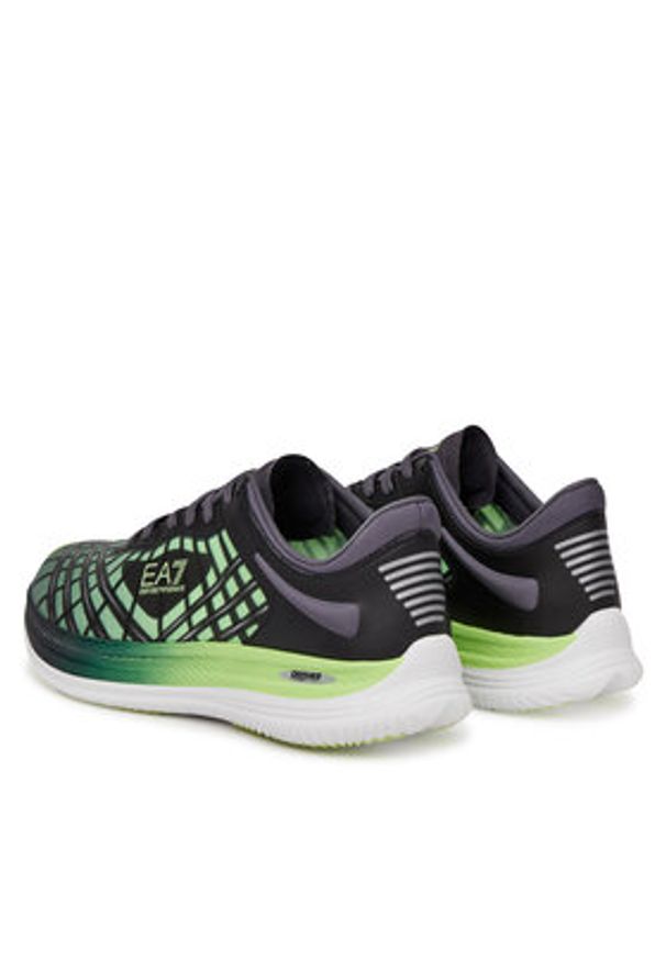 EA7 Emporio Armani Sneakersy X8X243 XK440 R983 Granatowy. Kolor: niebieski. Materiał: materiał