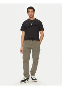 G-Star RAW - G-Star Raw Joggery Core D24309-D920 C496 Khaki Regular Fit. Kolor: brązowy. Materiał: syntetyk #4