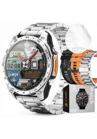 JG Smart - Smartwatch Zegarek Męski GPS 4GB MAPY AMOLED CIŚNIENIE MENU PL WODOODPORNY. Rodzaj zegarka: smartwatch #1