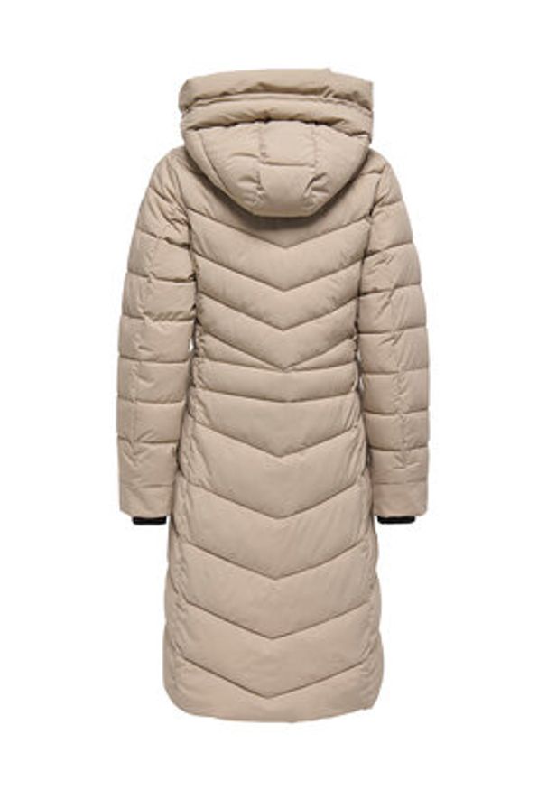 only - ONLY Kurtka zimowa Juliet 15353149 Beżowy Regular Fit. Kolor: beżowy. Materiał: syntetyk. Sezon: zima