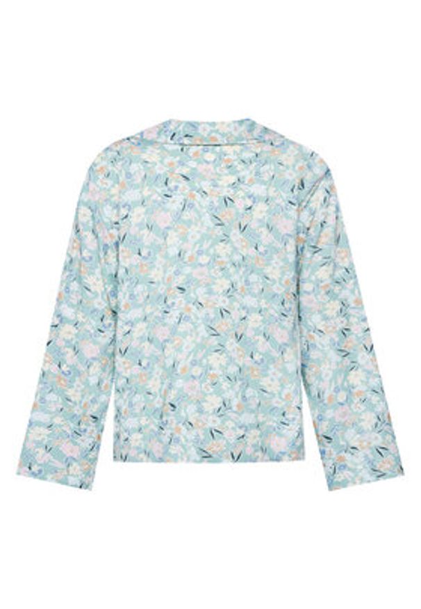 United Colors of Benetton - United Colors Of Benetton Piżama 4W313P00U Zielony Relaxed Fit. Kolor: zielony. Materiał: wiskoza