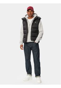 Calvin Klein Jeans Kamizelka LV04RG514G Czarny Regular Fit. Kolor: czarny. Materiał: syntetyk #5