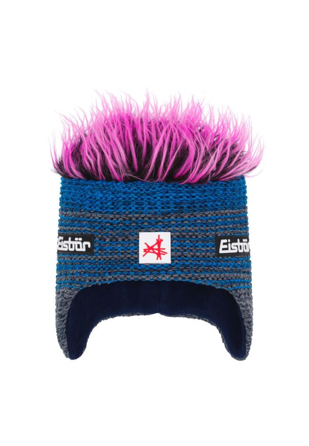 Czapka Eisbar Campo Cocker MÜ SA. Kolor: niebieski. Materiał: wełna. Styl: sportowy