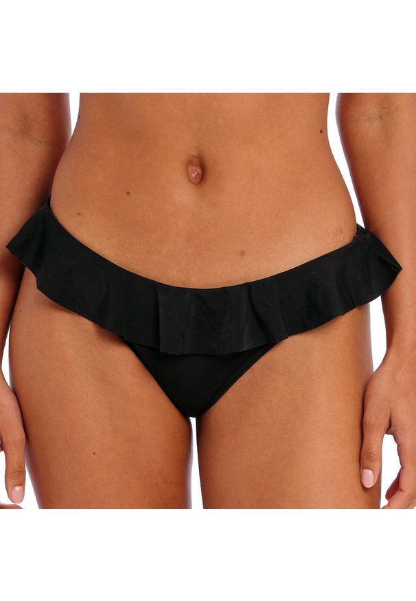 FREYA ACTIVE - Figi do kostiumów kąpielowych dla kobiet Freya Jewel cove. Kolor: czarny. Wzór: jodełka, paski
