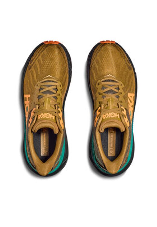 HOKA - Hoka Buty do biegania Challenger 7 1134497 Brązowy. Kolor: brązowy. Materiał: materiał