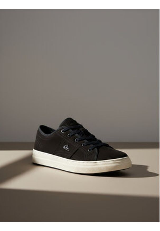 Quiksilver Sneakersy CEO-LUKE-01 MI08 Czarny. Kolor: czarny. Materiał: skóra, zamsz