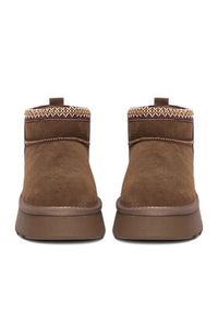 Badura Śniegowce EO-ANGIE-TS6290 Brązowy. Kolor: brązowy. Materiał: zamsz, skóra #8