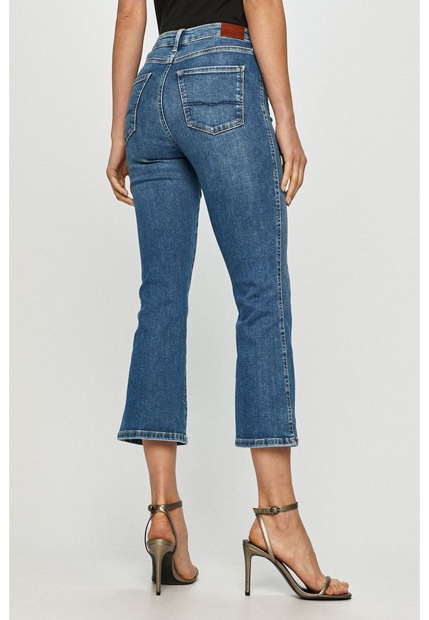 Pepe Jeans - Jeansy Regent Kick Retro. Kolor: niebieski. Styl: retro