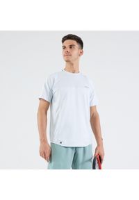 ARTENGO - Koszulka tenisowa męska Artengo Dry Gaël Monfils. Kolor: niebieski, wielokolorowy, szary. Materiał: materiał, poliester, elastan. Sport: tenis #1