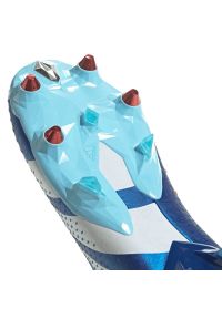 Adidas - Buty piłkarskie adidas Predator Accuracy.1 Low Sg M IF2291 niebieskie. Zapięcie: sznurówki. Kolor: niebieski. Materiał: guma. Szerokość cholewki: normalna. Sport: piłka nożna #6