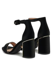 DeeZee Sandały DF-7154-26-82837 Czarny. Kolor: czarny. Materiał: materiał #5