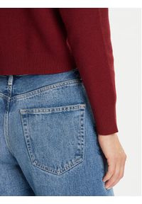 Vero Moda Kardigan Gold Art 10332210 Bordowy Regular Fit. Kolor: czerwony. Materiał: syntetyk #3