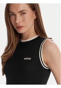 Guess Top V6GR02 Z0723 Czarny Regular Fit. Kolor: czarny. Materiał: syntetyk #4