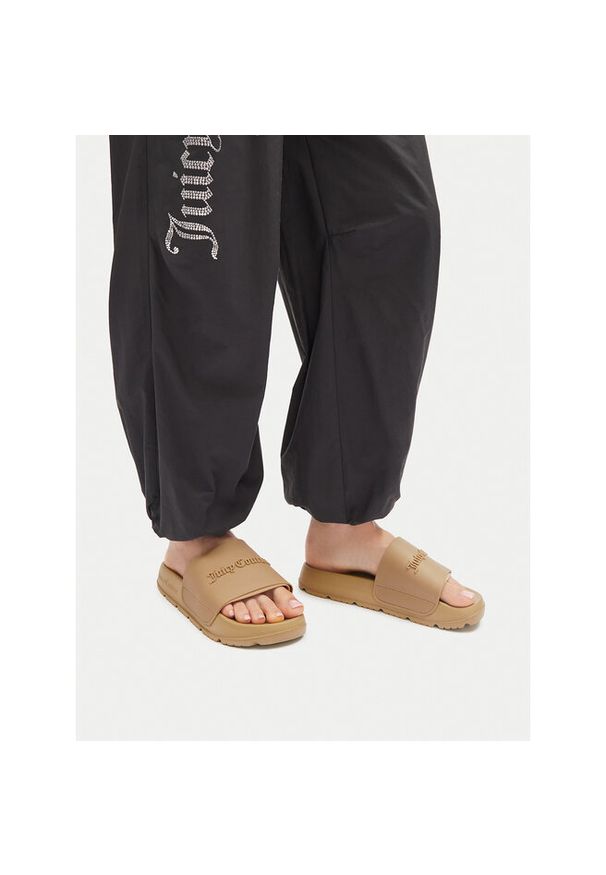 Klapki Juicy Couture. Kolor: beżowy