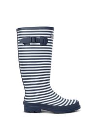 Regatta - Kalosze damskie Fairweather III. Kolor: niebieski. Materiał: guma #1