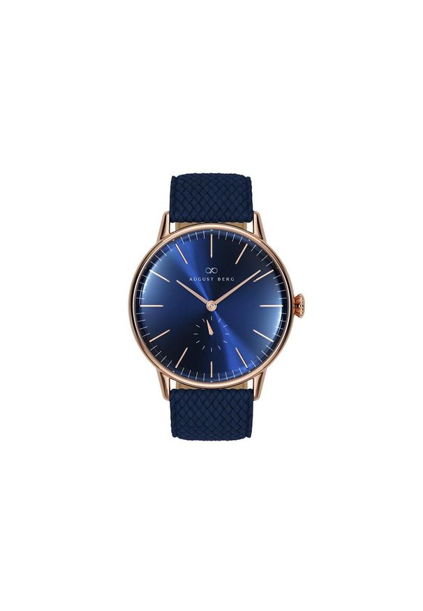 AUGUST BERG ZEGAREK SERENITY 10140A05VBL. Materiał: nylon. Styl: klasyczny, elegancki, casual, vintage