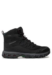 Karrimor Trekkingi Exmoor Mid 2 K1118 Czarny. Kolor: czarny. Materiał: skóra, nubuk. Sport: turystyka piesza #1