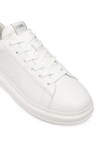 Karl Lagerfeld - KARL LAGERFELD Sneakersy Kapri KL52570 Biały. Kolor: biały. Materiał: skóra #6